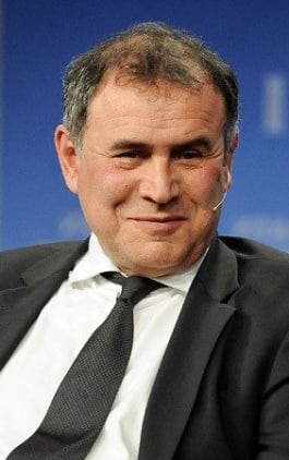 Nouriel Roubini holder foredrag omhandlende global økonomi og finansmarkeder