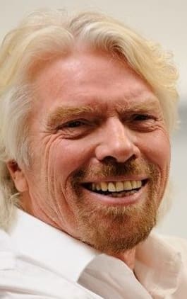 Sir Richard Branson holder foredrag omhandlende iværksætteri