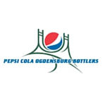 PEPSI COLA OGDENSBURG BOTTLERS logo