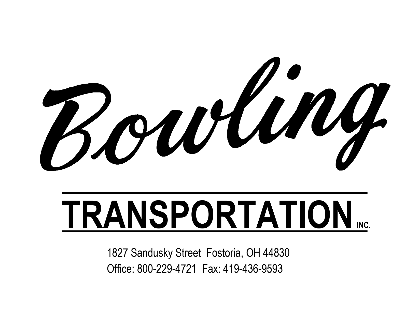 BOWLING TRANSPORTATION INC logo