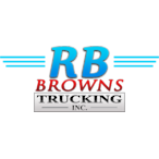 R. B. BROWNS TRUCKING INC. Logo