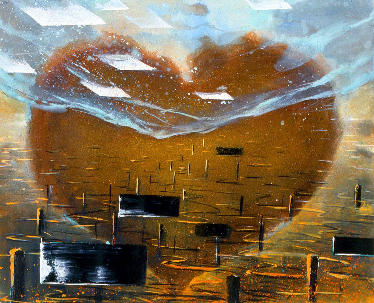 Ganges - Messages painting