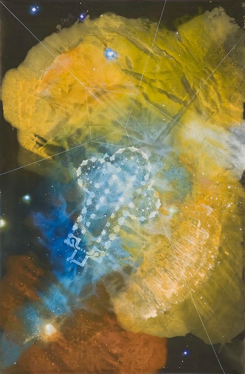 Skylark painting