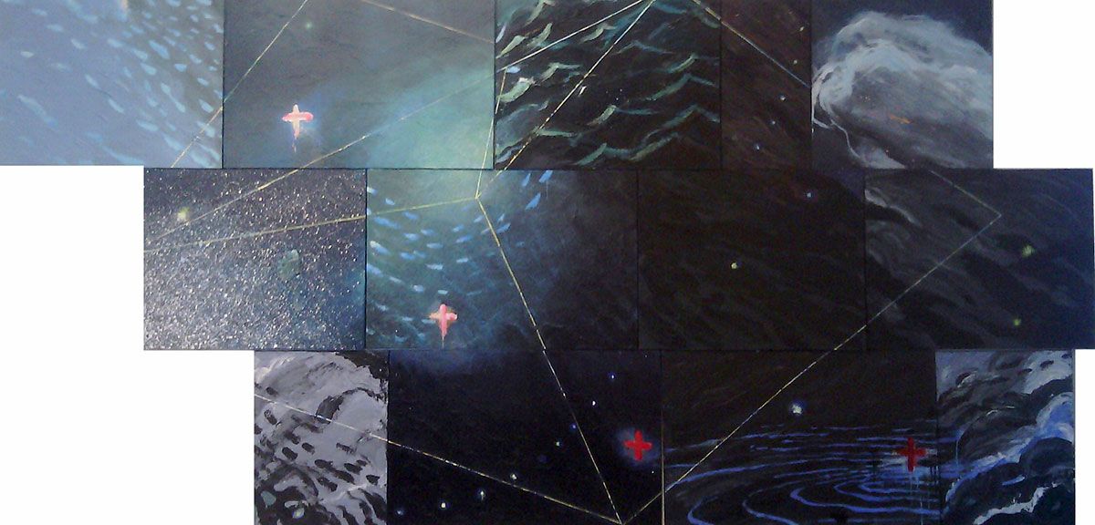 14 Nights on Baltic Sea painting