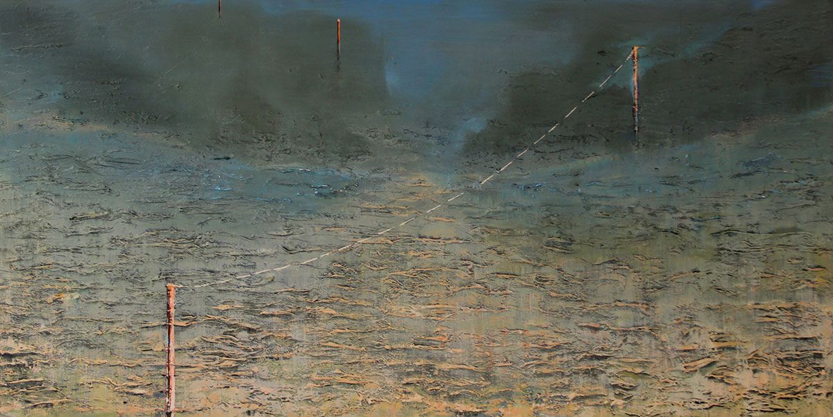 Across painting