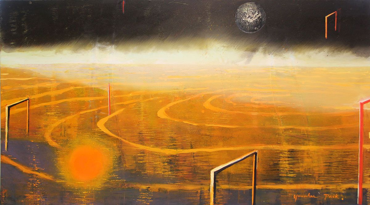 River Ganges painting