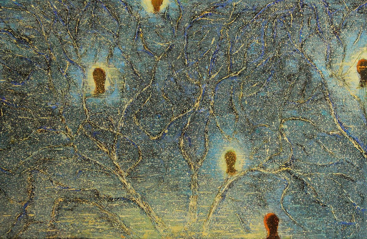 Summer in Buenos Aires painting