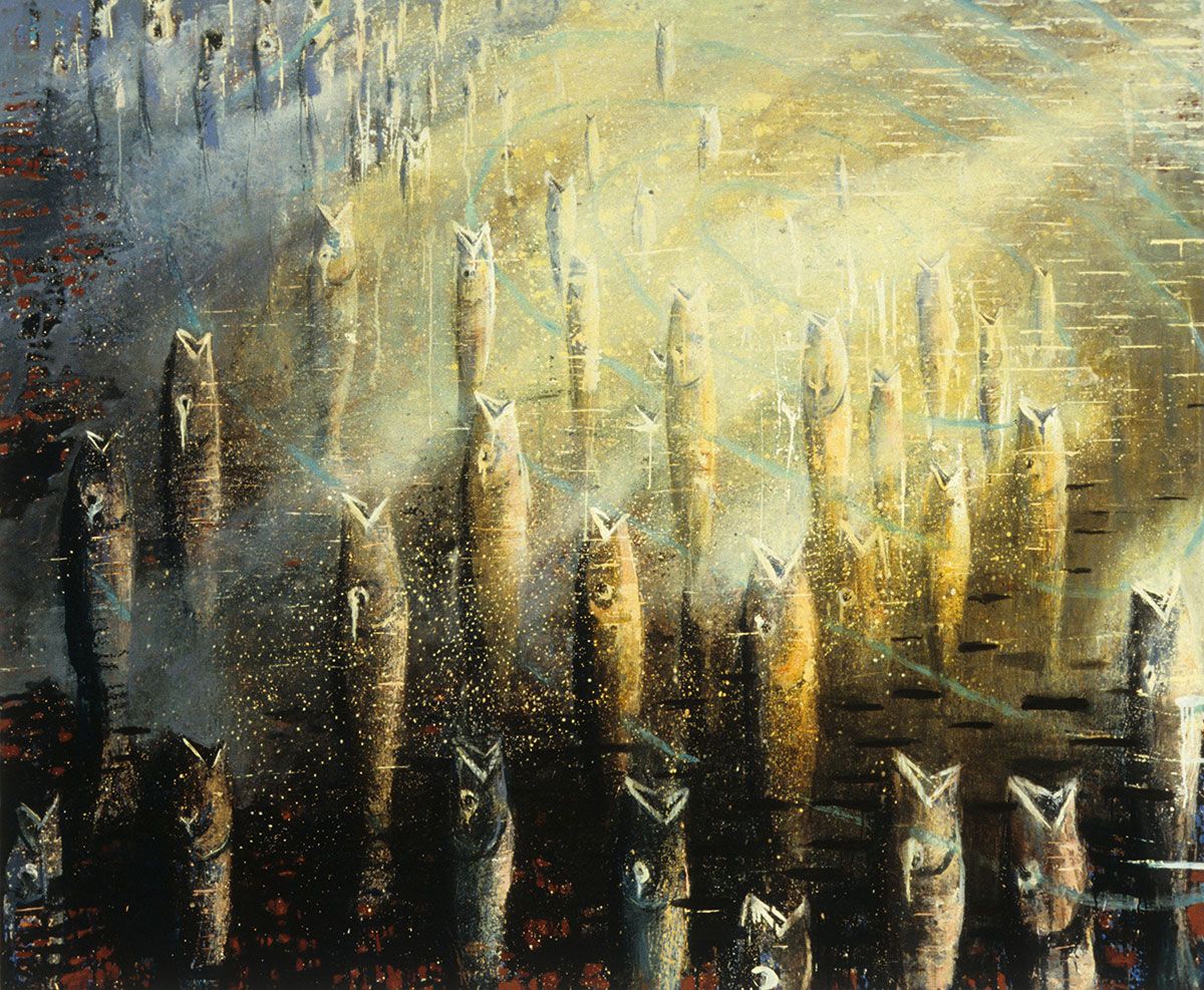 Mercy on Us - Blessing painting