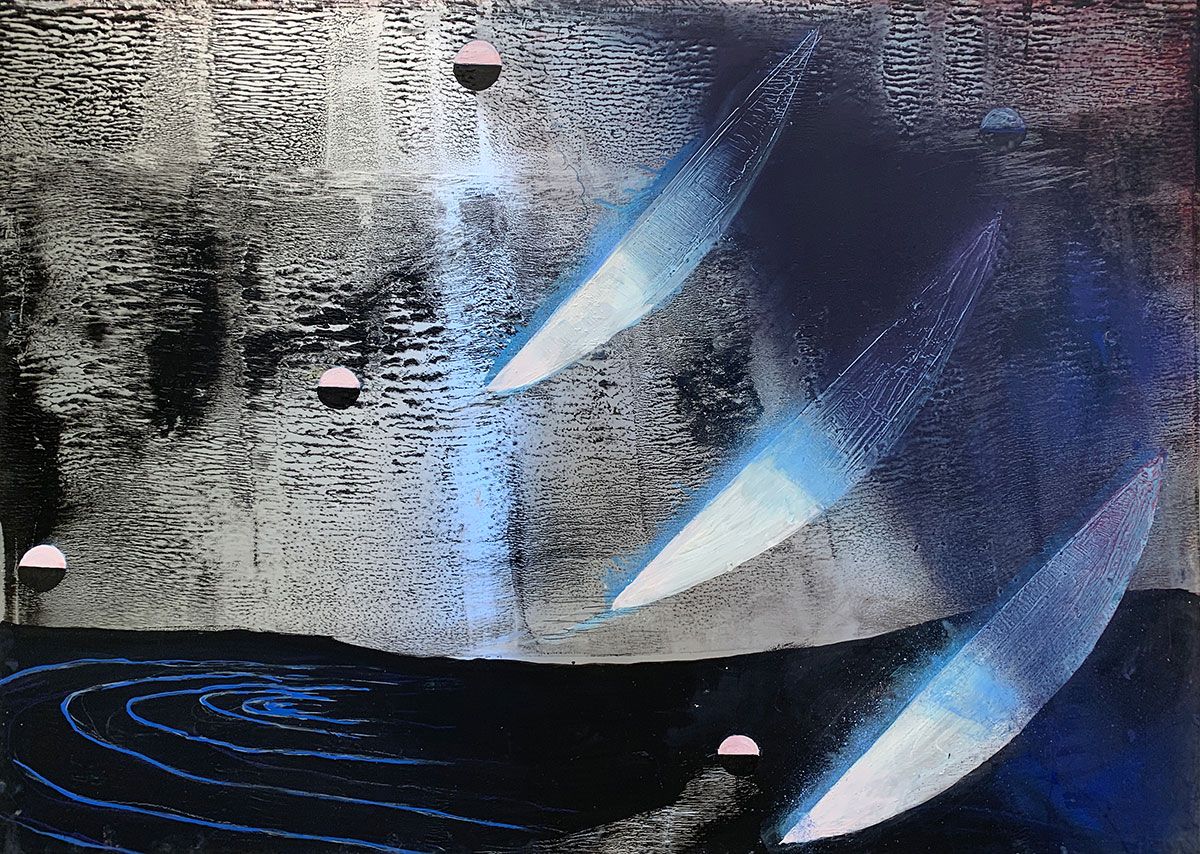 Evening Sail painting