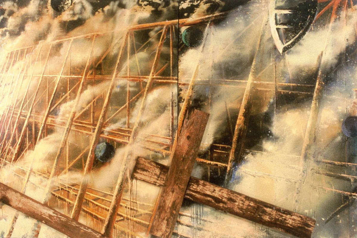 Here to There painting