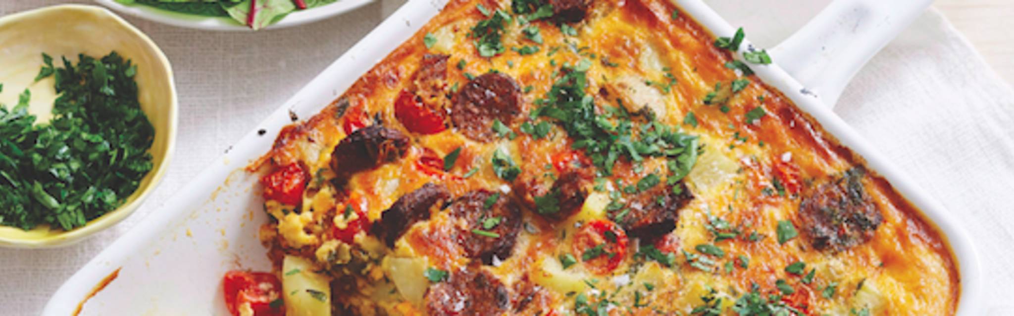 Cheese frittata