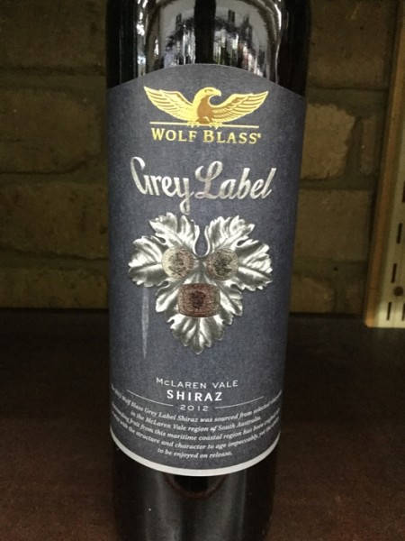 Wolf Blass Grey Label Shiraz 2012 Mclaren Vale Delivered Yourgrocer