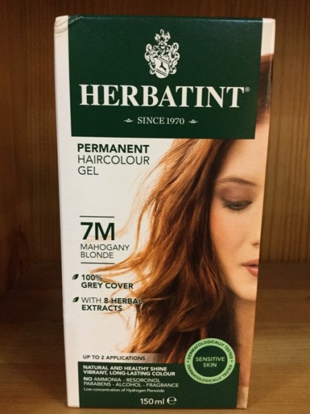 Permanent Hair Colour Gel 7m Mahogany Blonde Delivered
