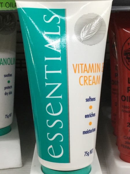 essentials vitamin e cream