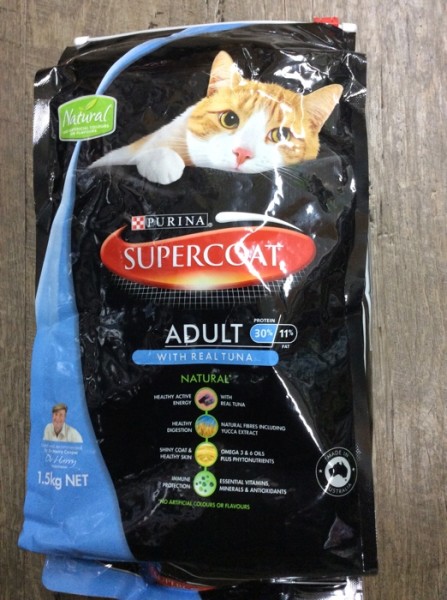 supercoat cat food