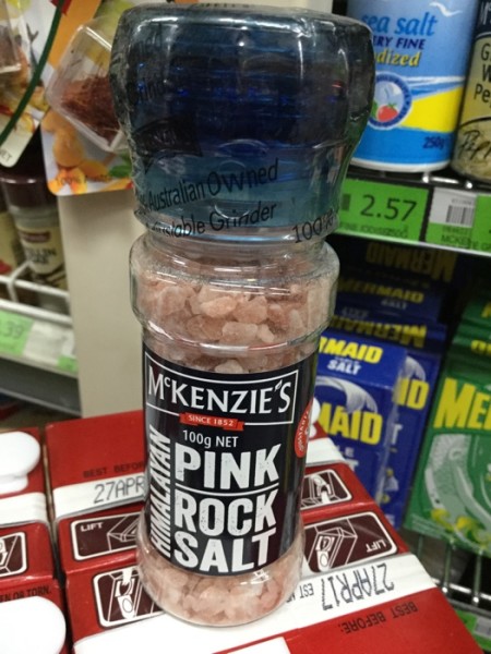 McKenzie's Himalayan Pink Rock Salt Grinder 100g