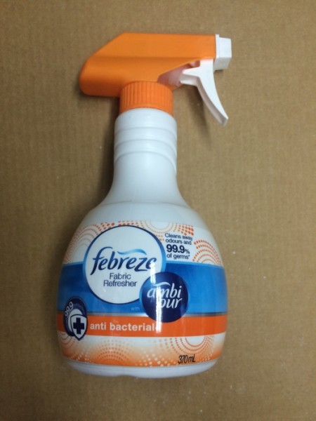 FEBREZE FABRIC REFRESHER with AMBI PUR SPRAY 370ML ANTI-BATERIAL