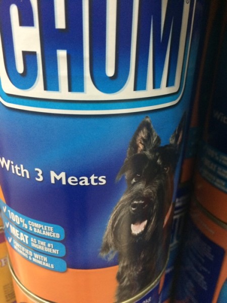 chum dog food