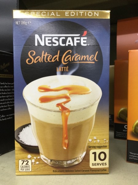 Nescafe Salted Caramel Latte Special Edition Delivered Yourgrocer