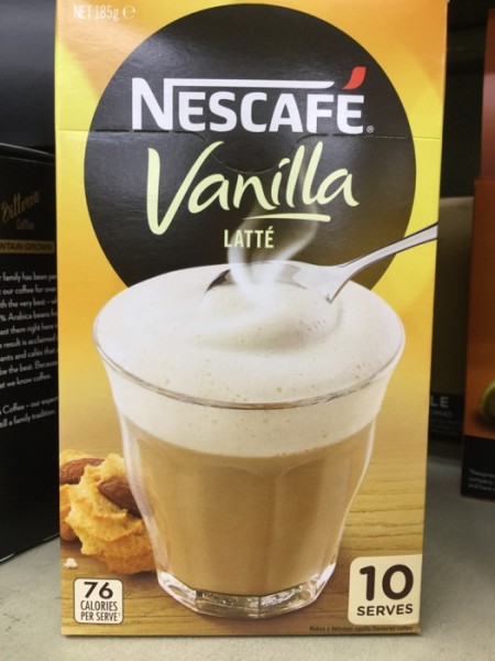 nescafe latte sachets