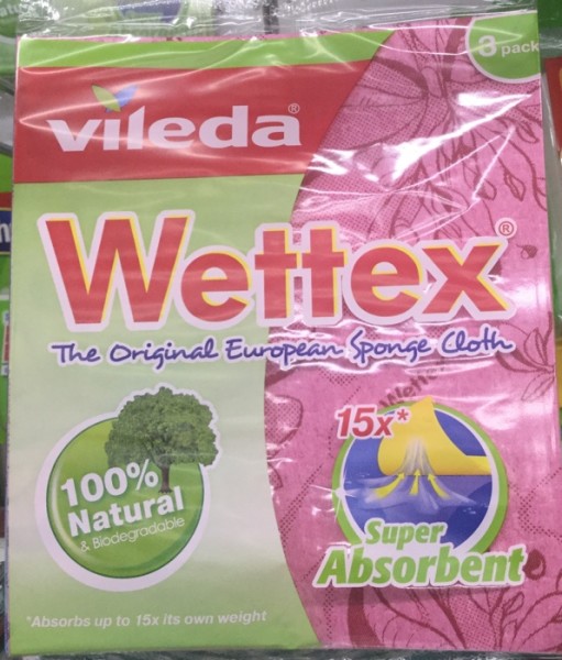 Wettex Classic Sponge Cloth 3-Pack