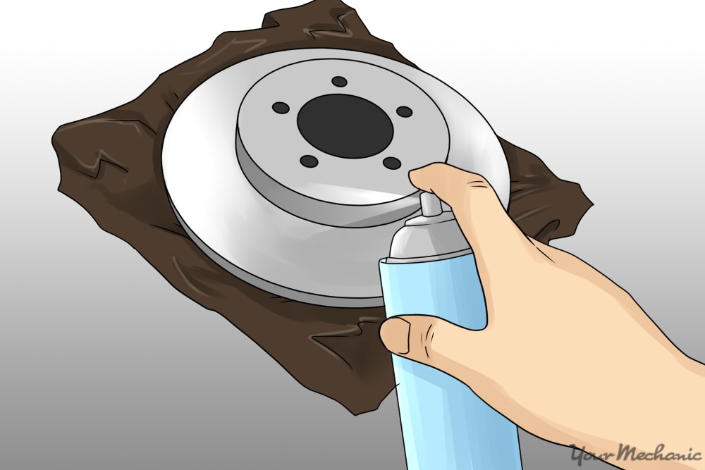 cleaning disc brake rotors