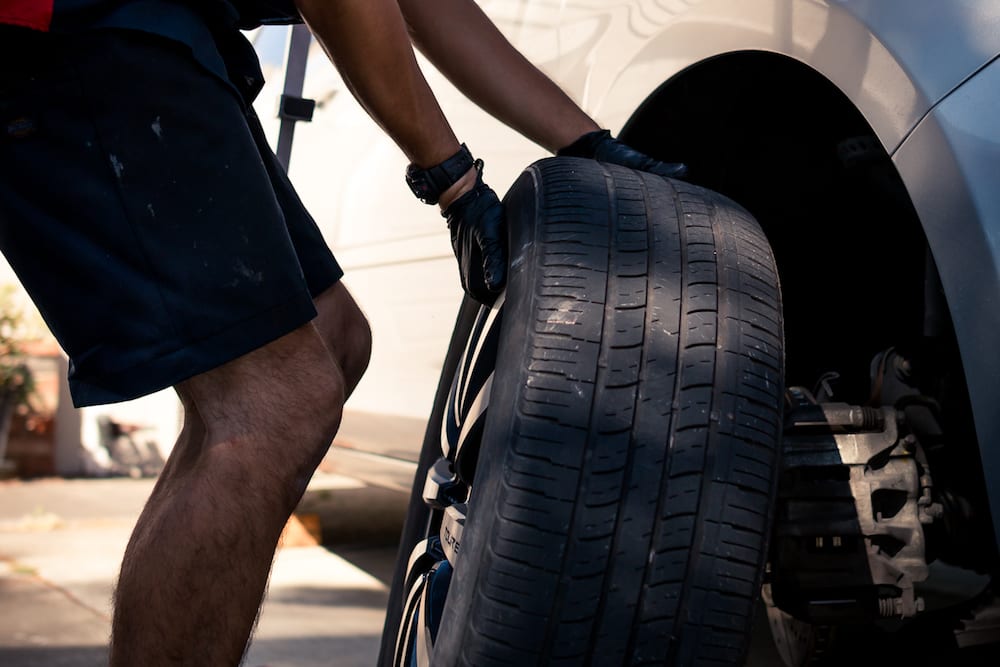 removing wheel