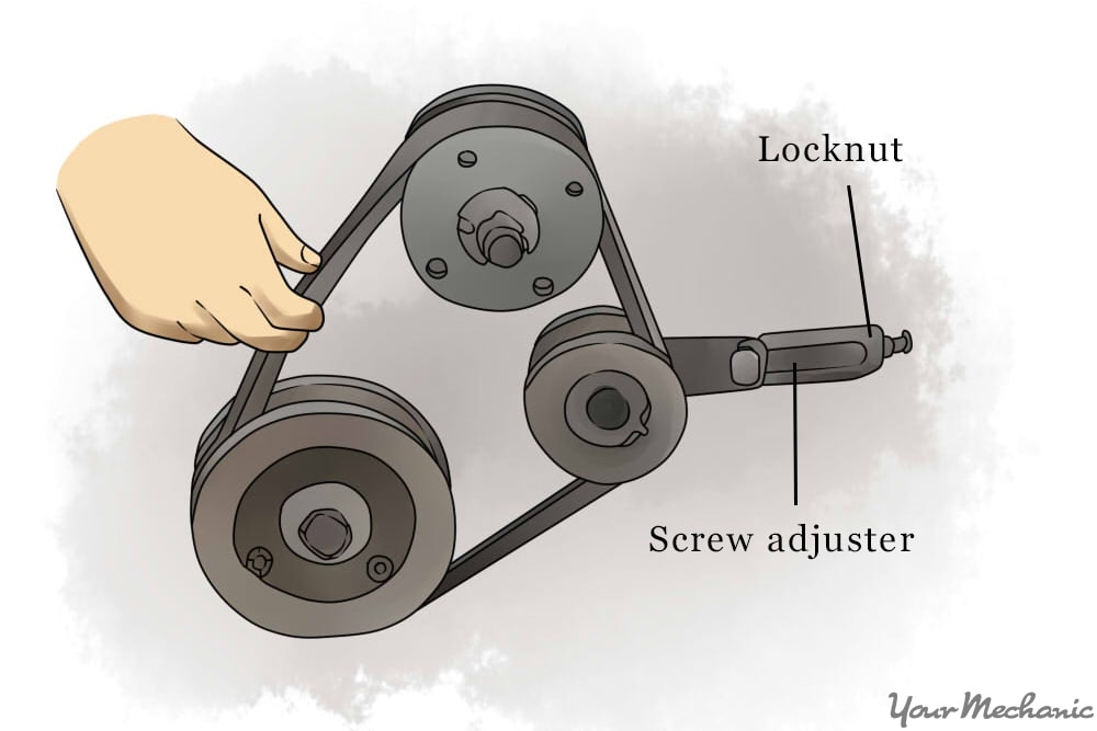 air conditioner belt tensioner