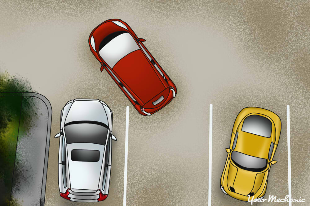 3 sentences to learn to reverse into the parking space！#car #tips #man, reverse parking