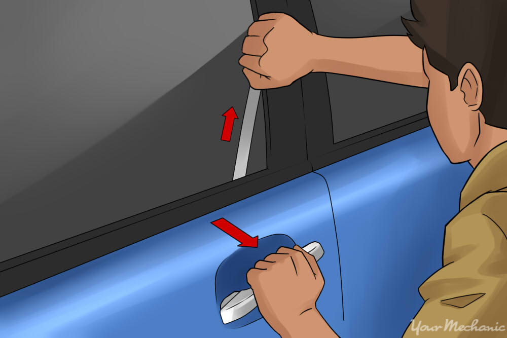 How To Safely Break Into Your Own Car Yourmechanic Advice