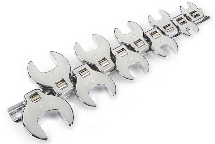 10 Tools Every Professional Automotive Technician Needs - Tekton crowfoot wrench set