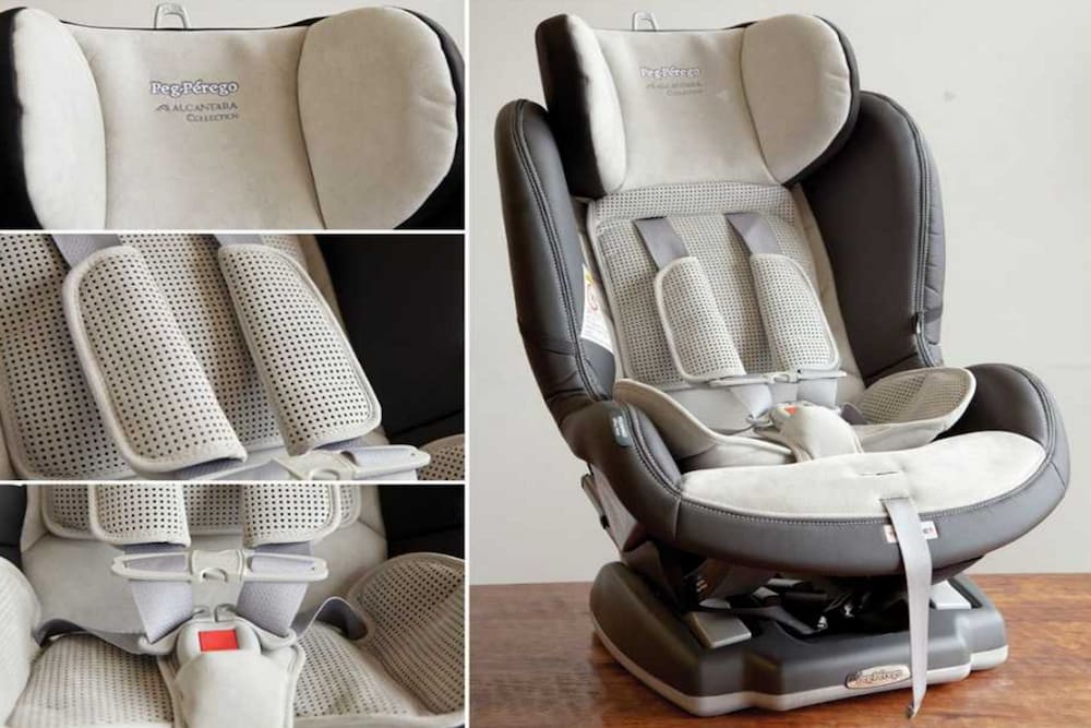 Peg Perego Primo Viaggio Leather Convertible Car Seat