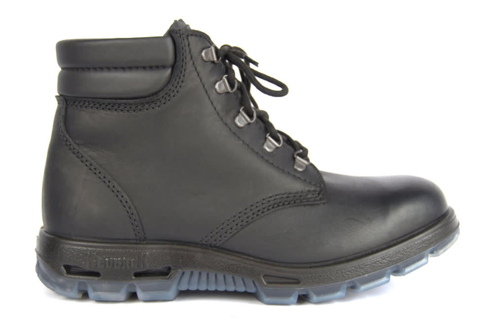 black mechanic boots