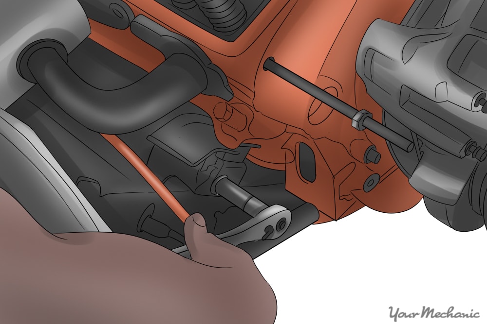 unbolting motor mounts