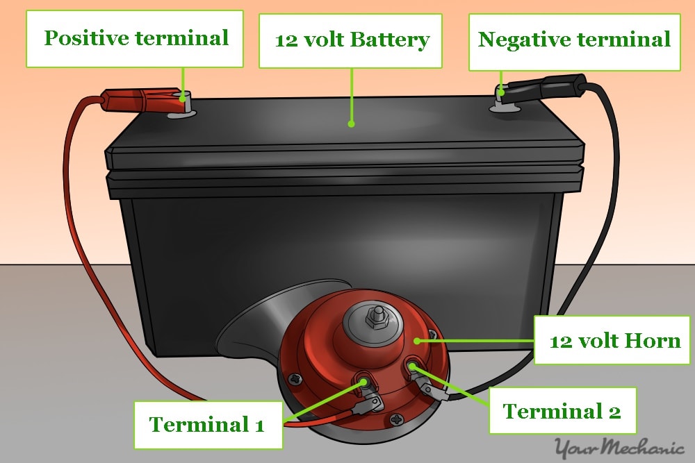 Car horn wiring store