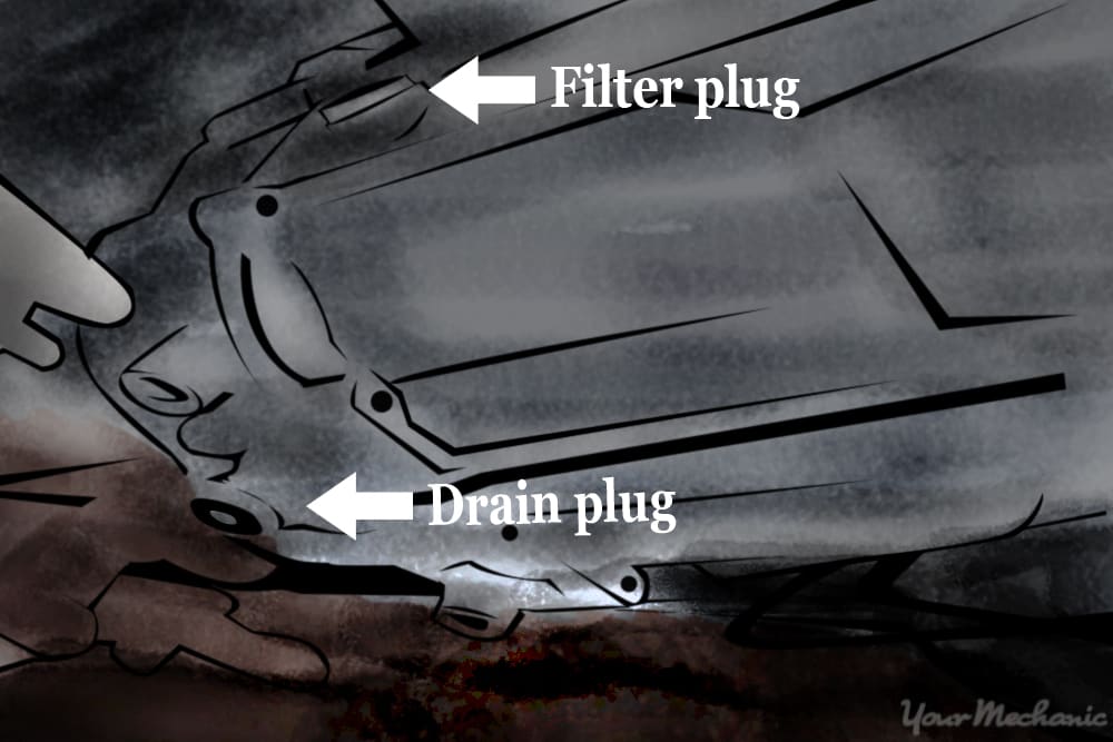 filter plug location