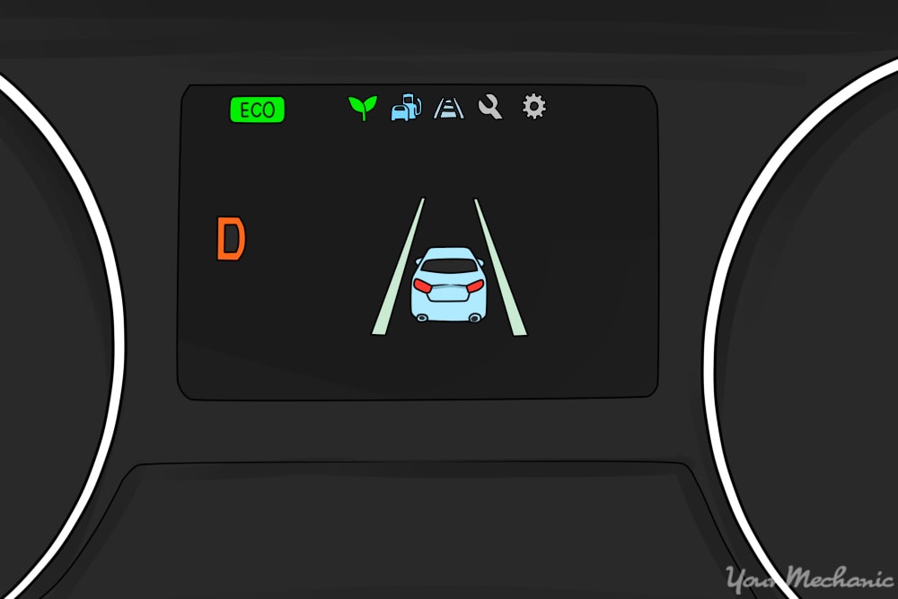 what does the adaptive cruise control icon look like