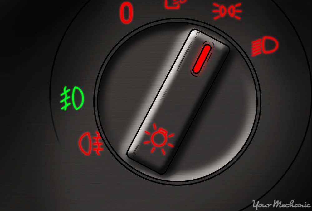 What Do Fog Indicator Warning Lights Mean YourMechanic Advice