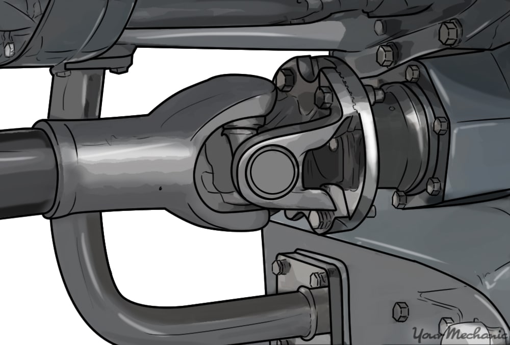 drive shaft u joint symptoms