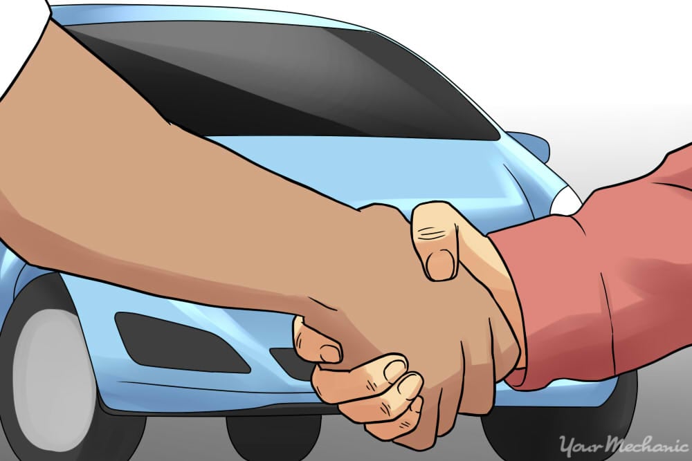 When buying a car privately what do i need hotsell to do