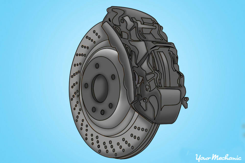 How to Change a Brake Caliper YourMechanic Advice