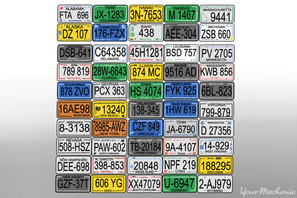 How To Look Up License Plate Numbers Yourmechanic Advice