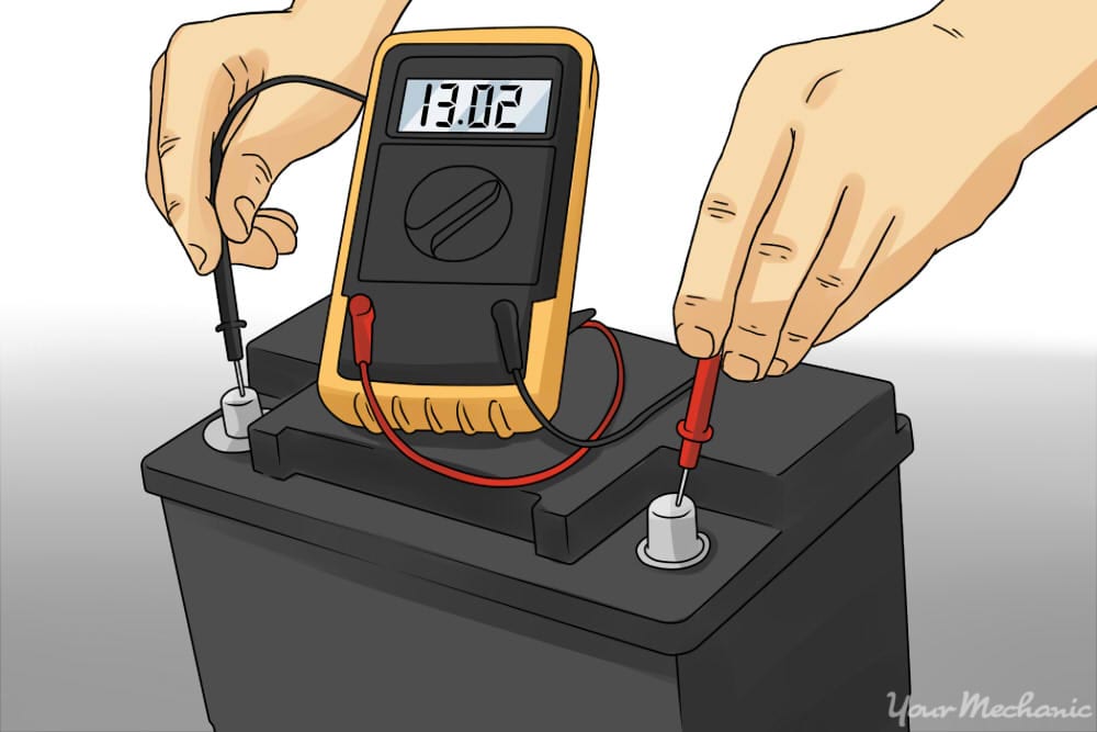How to test battery with battery tester