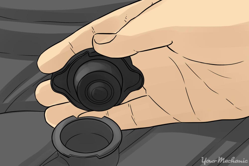 how to remove radiator cap