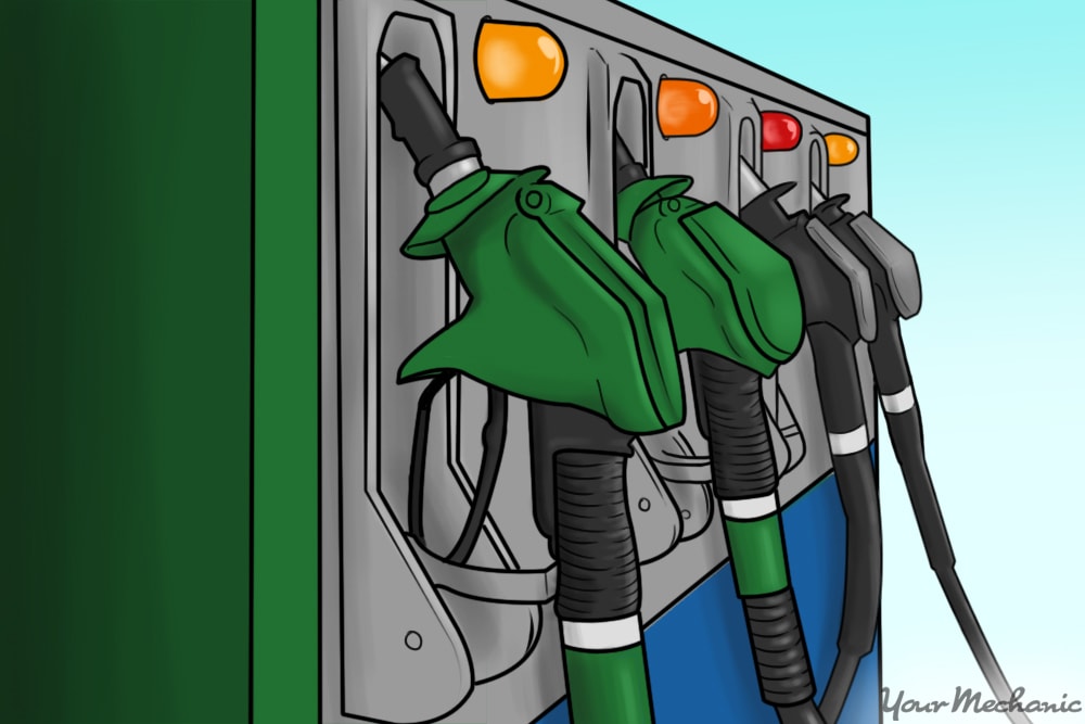 Alternative fuels and their blends: (a) ultra-low-sulfur diesel