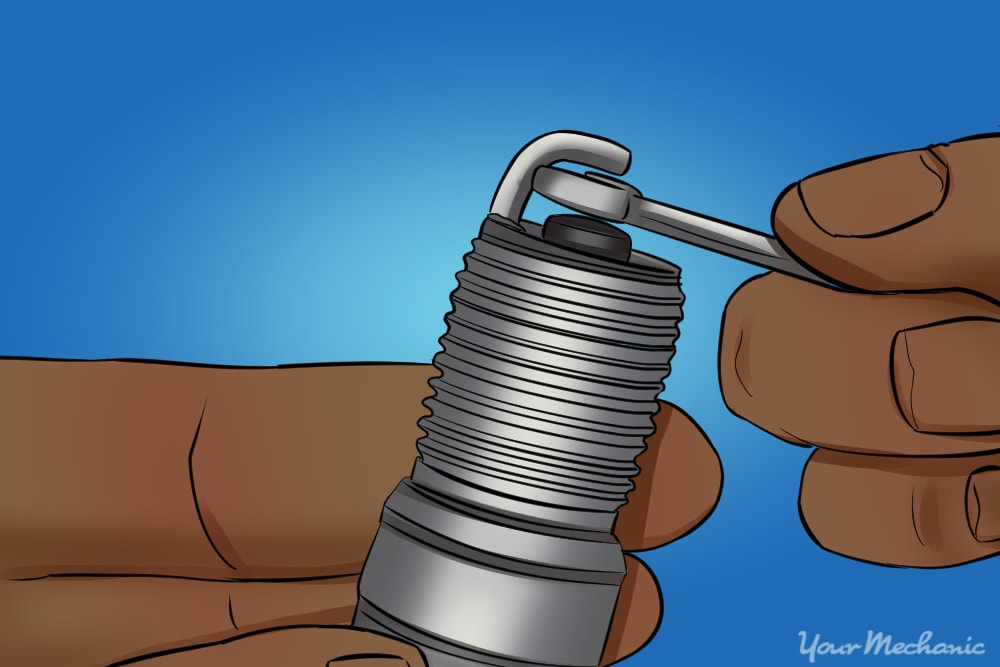 How to Gap a Spark Plug YourMechanic Advice