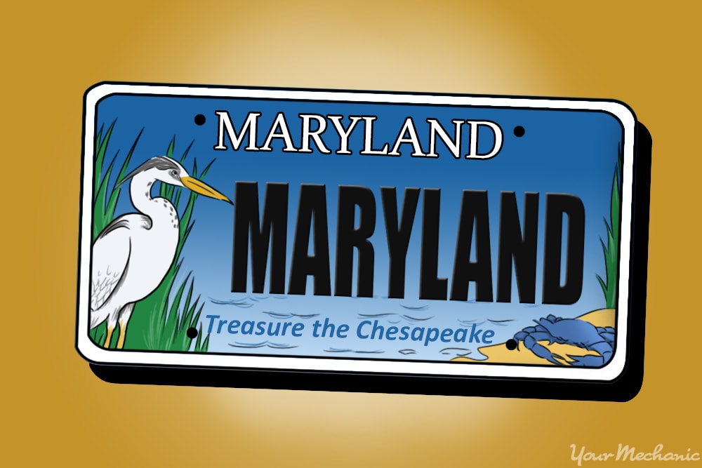 How to Buy a Personalized License Plate in Maryland YourMechanic
