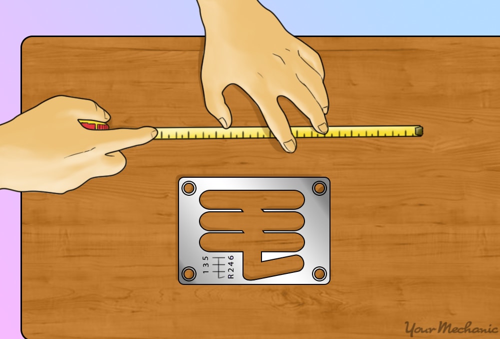 hand measuring metal shifter