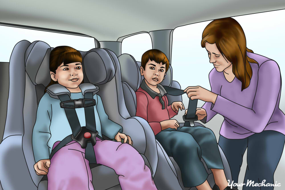 how to car seat belt