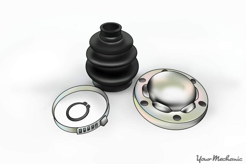 Mercedes axle on sale shaft boot replacement
